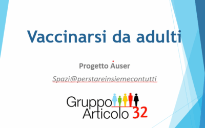 Vaccinarsi dal Adulti – Autunno 2022